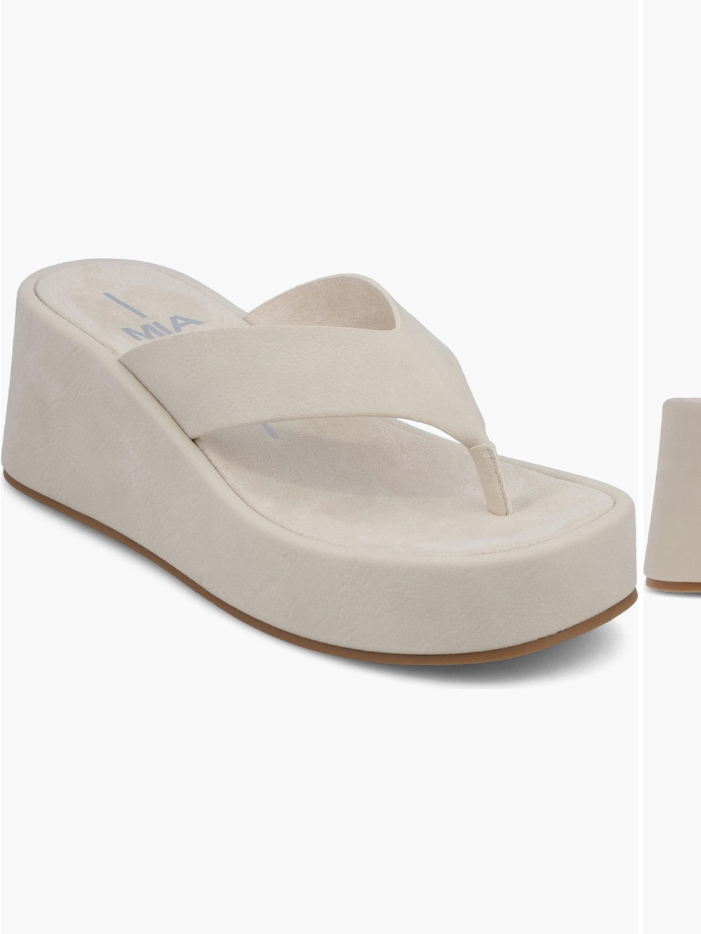 MIA Niccola Platform Wedge Flip Flop